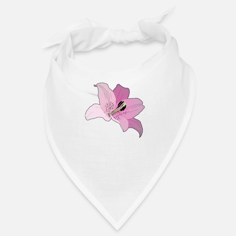Rosa Orchidee Bandana