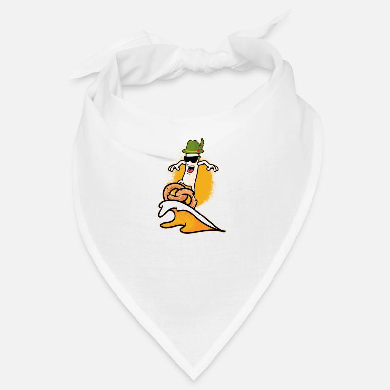Saucisse blanche Bretzel Bier Party Dirndl Ersatz Fest Bandana