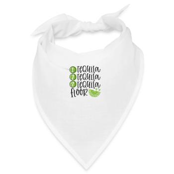 1 Tequila 2 Tequila 3 Tequila - Bandana - Weiß - Vorne