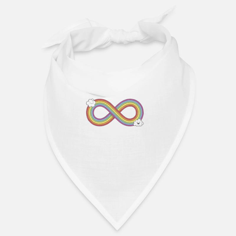 Infinity Rainbow Bandana