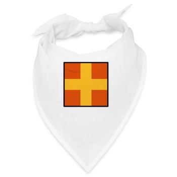 Romeo - Bandana - Weiß - Vorne