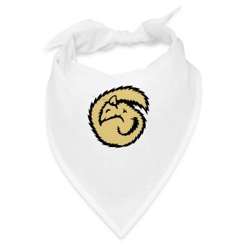 Lieertier schlafen schlafe winterschlaf - Bandana - Weiß - Vorne