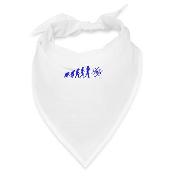 SCIENCE Evolution mit Atom Neutron atom - Bandana - Weiß - Vorne
