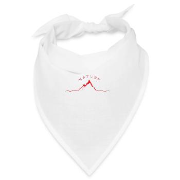 Nature - Bandana - Weiß - Vorne