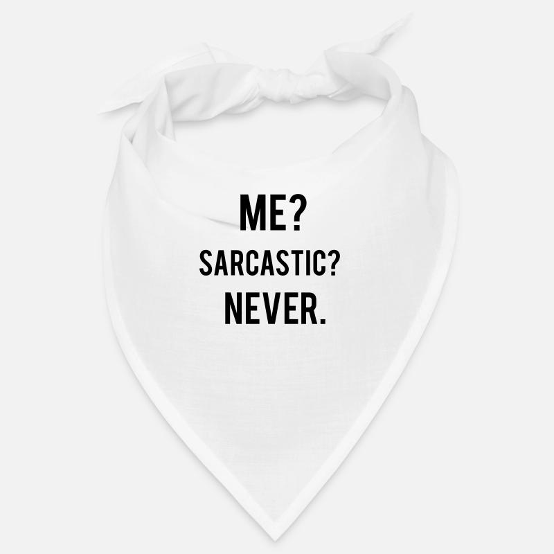 Sarcastic - Bandana - Weiß