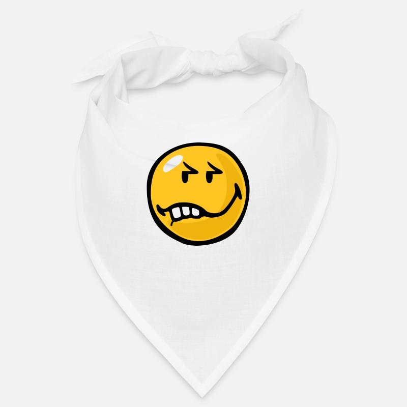 Smiley Anger Exasperation Bandana