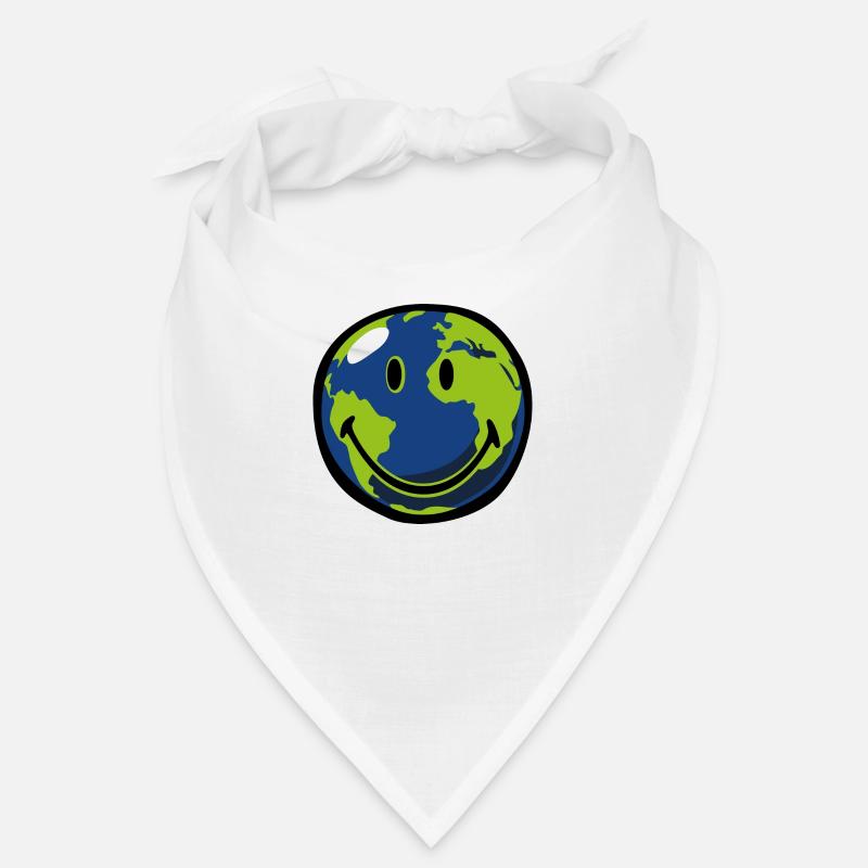 Smiley Earth Bandana