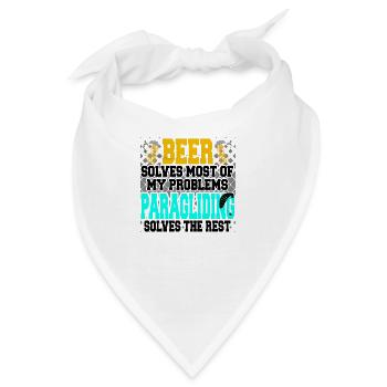 Paragliding - Bandana - Weiß - Vorne