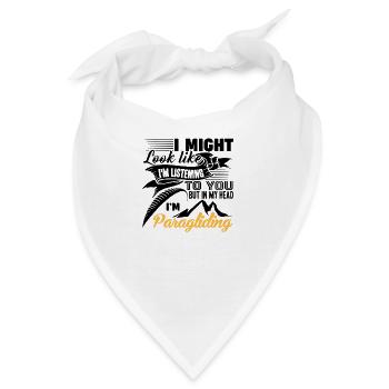 Paragliding - Bandana - Weiß - Vorne
