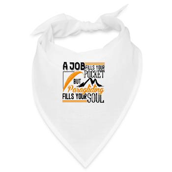 Paragliding - Bandana - Weiß - Vorne