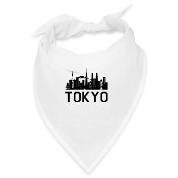 tokyo logo - Bandana - Weiß - Vorne
