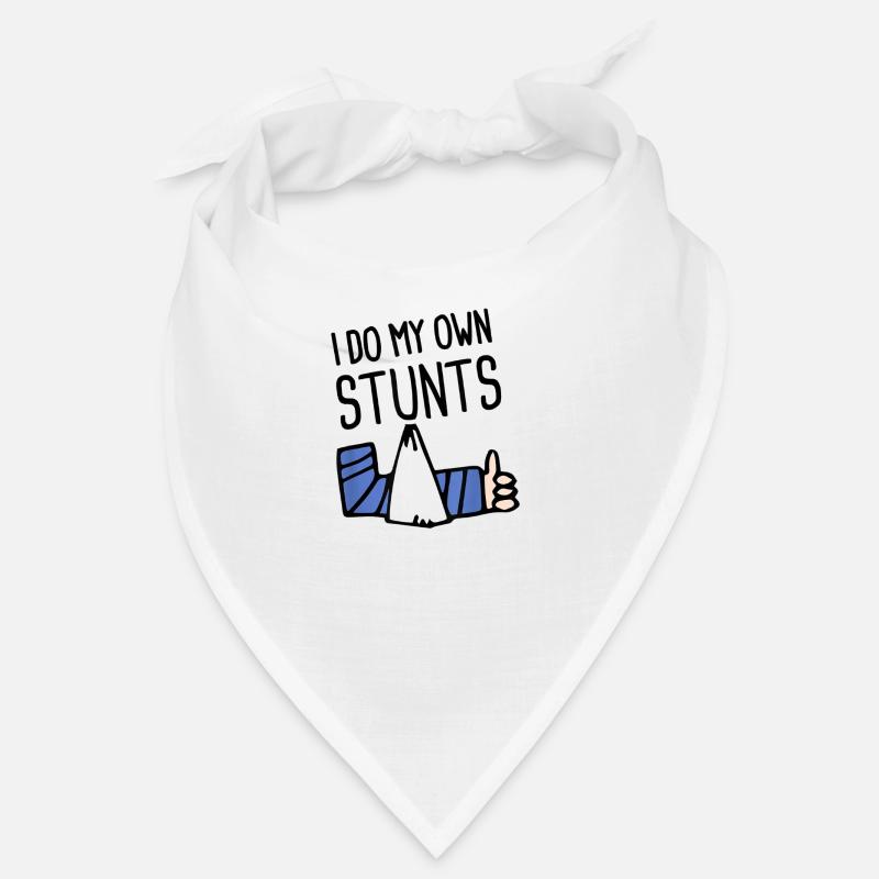 I do my own stunts UNISEX ACTION Bandana
