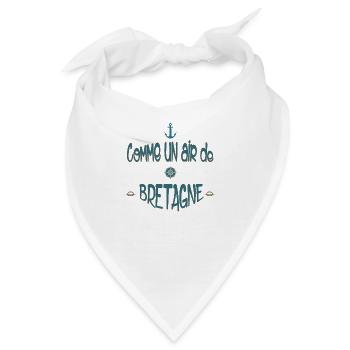 Luft der Bretagne - Bandana - Weiß - Vorne