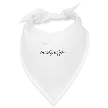 Brautjungfer - Bandana - Weiß - Vorne