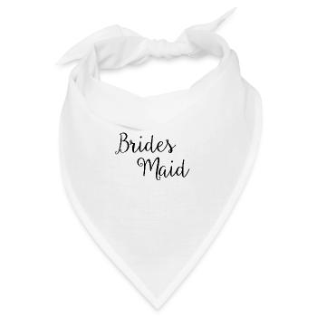 Brides Maid Hochzeit - Bandana - Weiß - Vorne