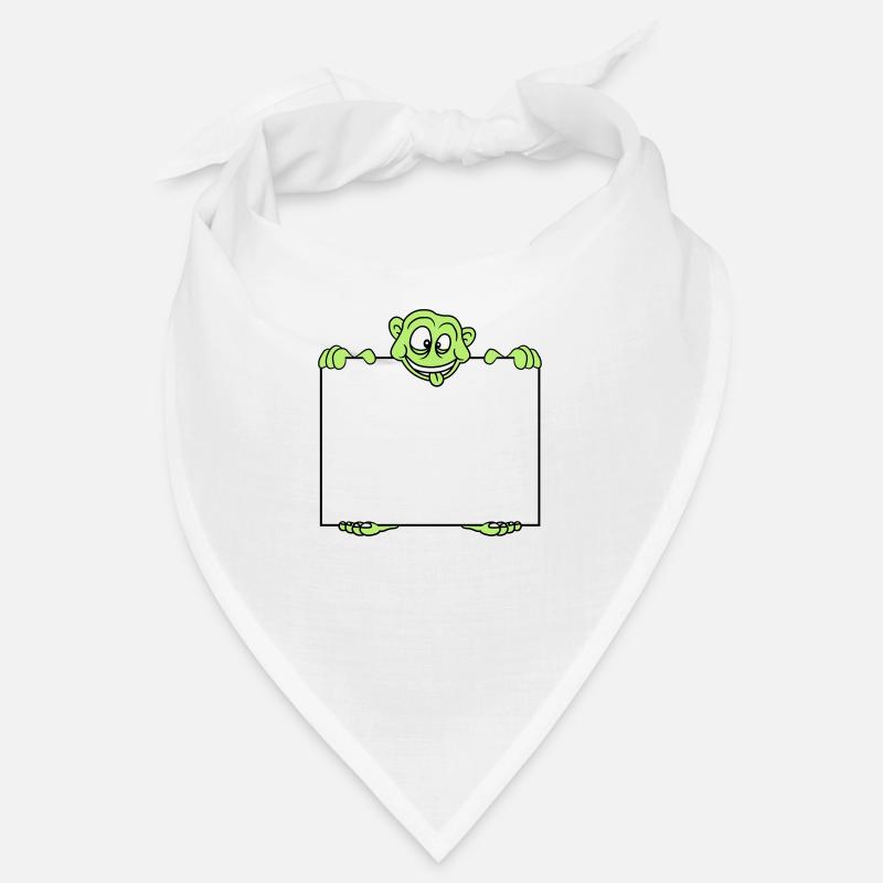 shield monster hold text box write blank fl Bandana