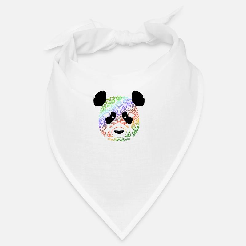 Panda en couleur 2 Bandana
