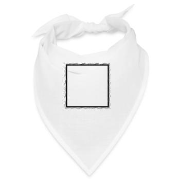 Rahmen Quadrat - Bandana - Weiß - Vorne