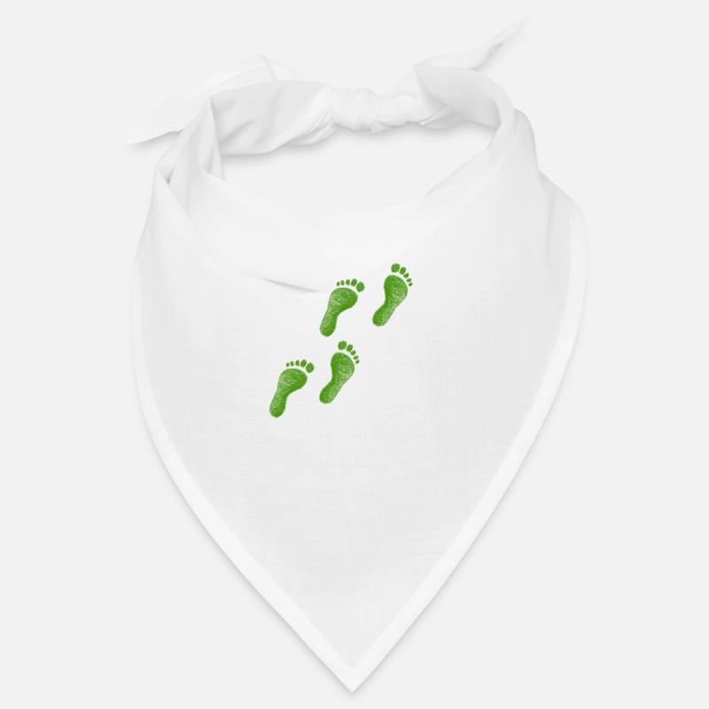 Green steps Bandana