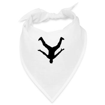 Breakdancer, Breakdance - Bandana - Weiß - Vorne