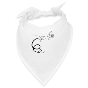looping kunstflug kunstflieger propeller kleinflug - Bandana - Weiß - Vorne