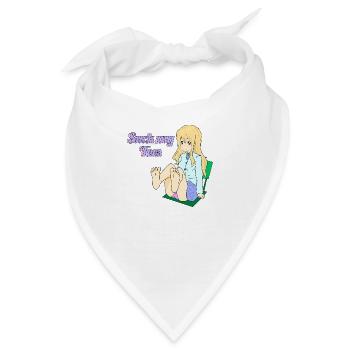 Suck my Toes - Bandana - Weiß - Vorne