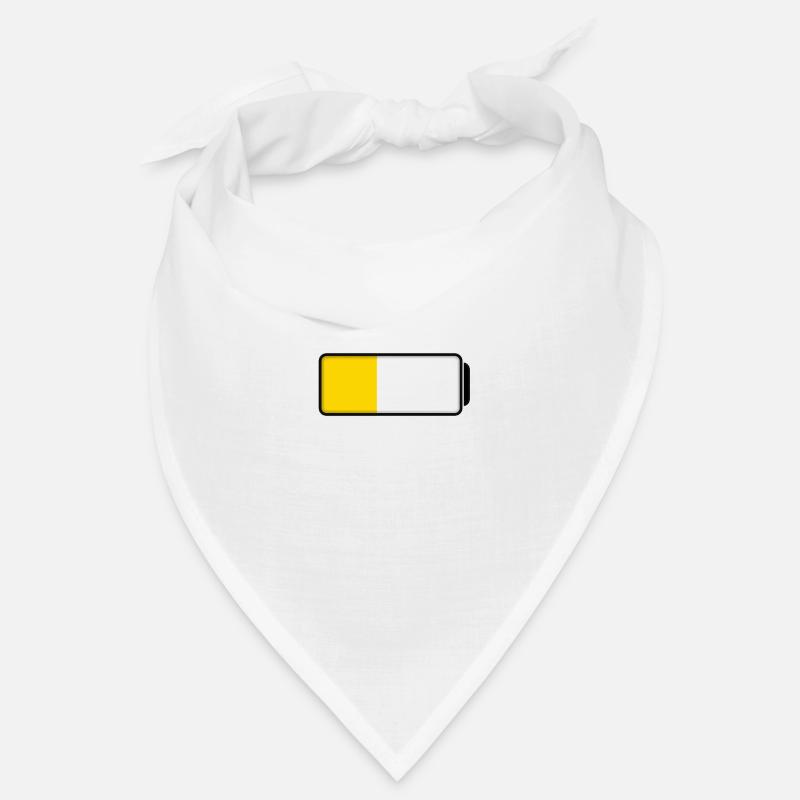 Battery (half-full / half-empty - 40%) Bandana