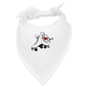 Senkel Rollkunstlauf Schuh 2 - Bandana - Weiß - Vorne