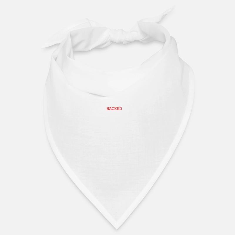 Binärcode Hacker - Bandana - Weiß