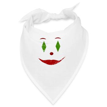 The Joker - Bandana - Weiß - Vorne