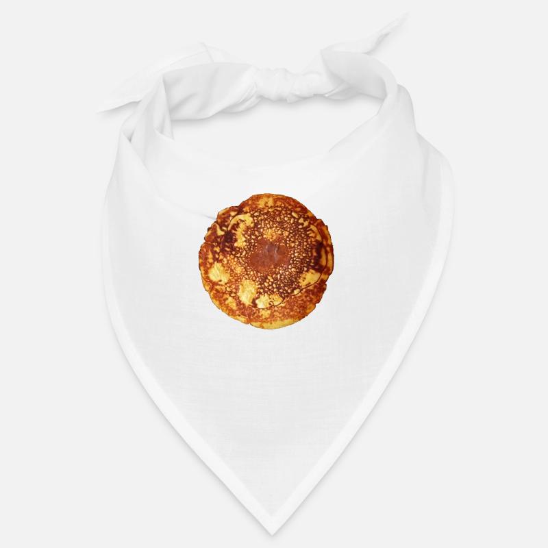 Pfannkuchen - Eierkuchen - Bandana - Weiß