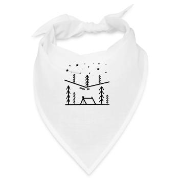 simple life - Bandana - Weiß - Vorne