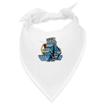 Motor - Bandana - Weiß - Vorne