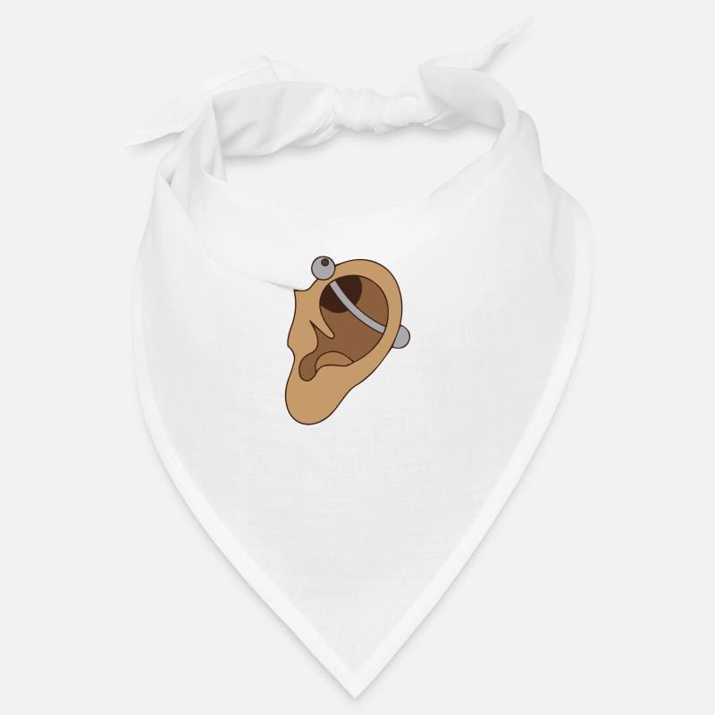 Piercing d'oreille - piercing Bandana