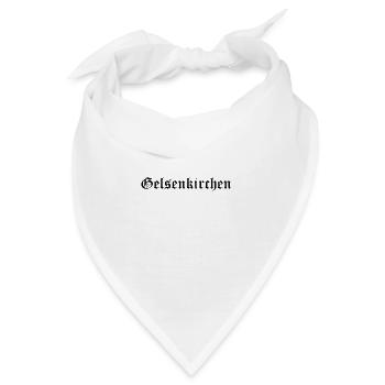 Gelsenkirchen Ruhrpott Ruhrgebiet Heimat - Bandana - Weiß - Vorne