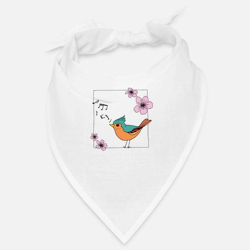 Singender Vogel Bandana