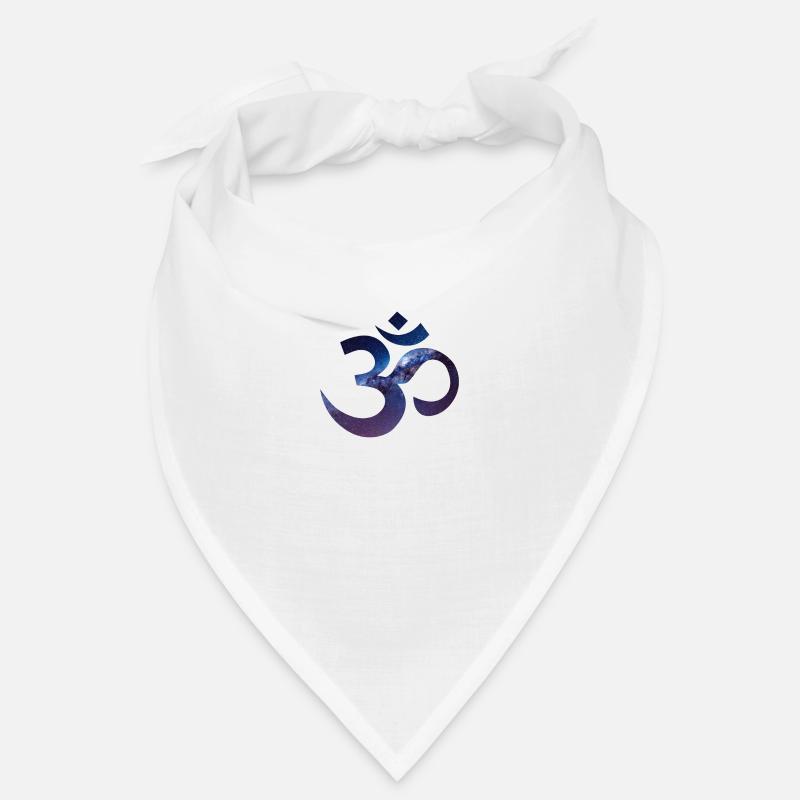 Om - Galaxy - Bandana - blanc