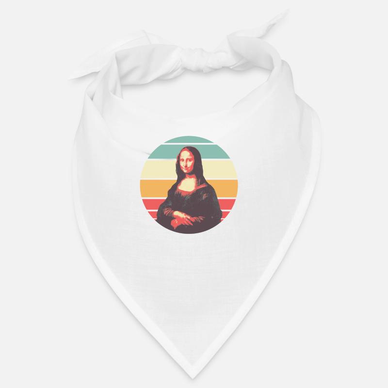 Retro Mona Lisa Bandana