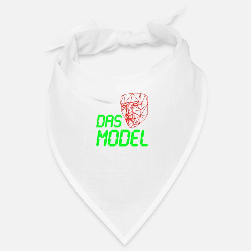 Das Model - LCD 3D Neon - Bandana - Weiß