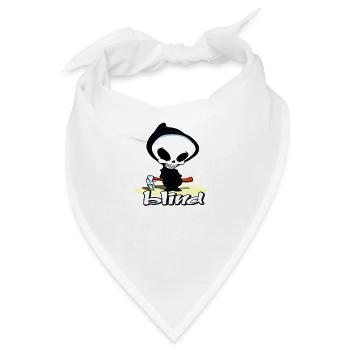 BLINDER SCHÄDEL - Bandana - Weiß - Vorne