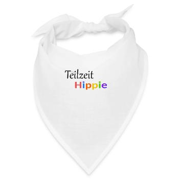 Teilzeit Hippie - Bandana - Weiß - Vorne
