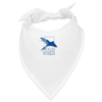 PAPAGEI SUMMER VIBE - Bandana - Weiß - Vorne