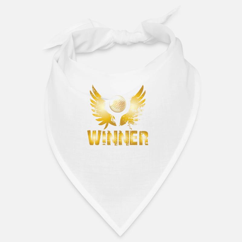 Golf Sieger Golfball Platz Geschenk Trophäe Sport Bandana