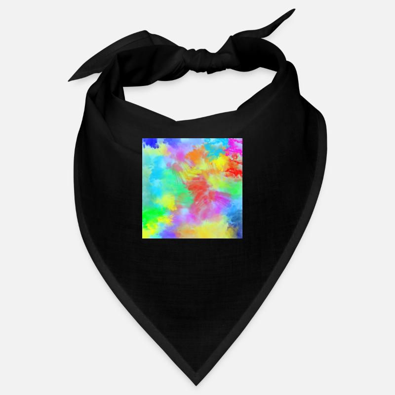 Smartphone Hülle Button Mousepad Wasserfarben bunt Bandana