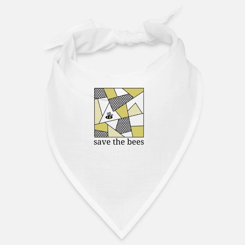 Gem bierne gul mosaik Bandana