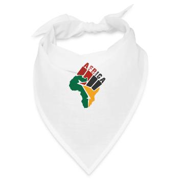 Afrika - Bandana - Weiß - Vorne