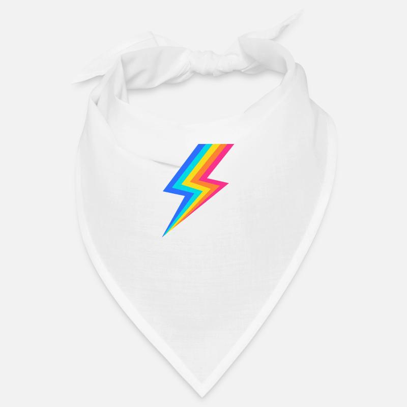 Rainbow Lightning Bandana