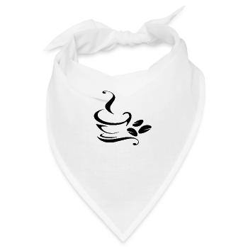Java-Becher - Bandana - Weiß - Vorne