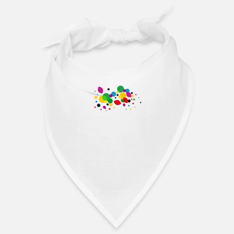 Coloré - Bandana - blanc