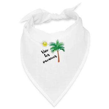 ES LEBE DIE FEIERTAGE - Bandana - Weiß - Vorne